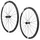 ROUES ROUTE 700 DT SWISS P1800/32 SPLINE DISC CENTERLOCK AXE 12/142mm CASSETTE SHIMANO 11V. NOIR (HAUTEUR JANTE 32mm) (VENDU A LA PAIRE)