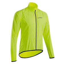 COUPE VENT GIST MANTELLINA MANCHES LONGUES JAUNE FLUO M -5255