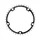 PLATEAU ROUTE 5BRA D.135 TA VENTO 42DTS INTERIEUR NOIR ALU 7075 TYPE CAMPAGNOLO 9/10V.