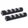 MOUSSE POUR LEVIER DE FREIN NOIR/GRIS (PAIRE)  -SELECTION P2R-