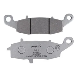 PLAQUETTE DE FREIN NISSIN POUR KAWASAKI 650 ER-6N 2006>2016 AV, 650 KLE VERSYS 2007>2014 AV / SUZUKI 650 GSF BANDIT S 2005>2012 AV, 650 DL V STROM 2004> AV GAUCHE (A0520) (SEMI METAL)  -ECE R90-