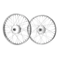 JANTE/ROUE CYCLO 17" 1,4x17 A RAYON POUR PEUGEOT 103 VOGUE AVANT/ARRIERE 36 TROUS (PAIRE)  -SELECTION P2R-