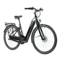 VELO ELECTRIQUE/VAE CITY 28 LEADER FOX NEBA MIXTE NOIR 8V SHIMANO NEXUS MOTEUR CENTRAL BAFANG M420 36V 80Nm BATTERIE 15Ah (20'' - H52cm - TAILLE L - POUR ADULTE DE 178cm à 185cm)