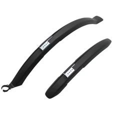 GARDE BOUE VTT AV+AR 26"/27.5"/28" NEVADA NOIR POUR V-BRAKE (PAIRE)