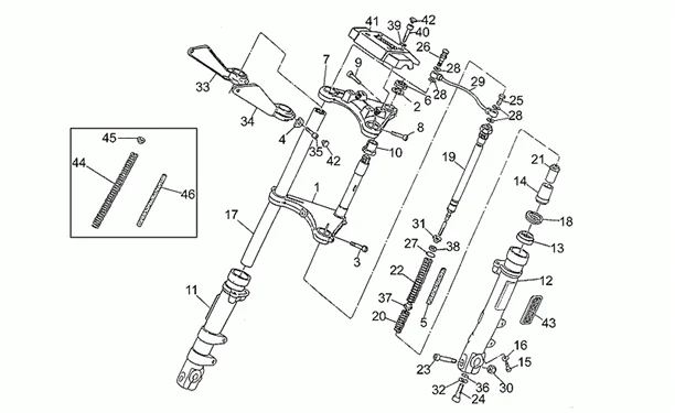 Suspension avant