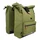 SACOCHE ARRIERE VELO DOUBLE HAPO.G ROLL-TOP 2x25L KAKI (61x33x16cm)