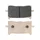 BRAKE PADS SET (2 pads) CL BRAKES FOR HONDA 125 CR R 2018>, 300 CB R 2018>, 1000 CRF L AFRICA TWIN 2016>, 1100 CB RS 2017> Front   (1245 A3+ TOURING SINTERED)