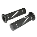 REVETEMENT POIGNEE REPLAY SCOOT RUN BASE NOIR/BLANC CLOSED END 120mm (PAIRE)