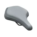 SELLE NEWTON CITY ROYAL MINIMA GRIS 262x190mm RAIL ACIER