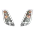 CLIGNOTANT SCOOT ADAPTABLE PIAGGIO 50 VESPA LX 2T ET 4T, 125 VESPA LX AV TRANSPARENT (PAIRE) (HOMOLOGUE CE) -P2R