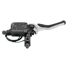 BRAKE MASTER CYLINDER FOR YAMAHA 50 AEROX/MBK 50 NITRO - RIGHT -BLACK/SILVER -P2R