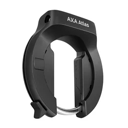 ANTIVOL VELO FER A CHEVAL AXA ATLAS RETRACTABLE NOIR AVEC FIXATION (FIXATION SUR CADRE LARGEUR DE 71 mm à 95 mm) ECART PNEU 58 mm (CLE AMOVIBLE) -NIVEAU SECURITE 14/15