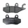 PLAQUETTE DE FREIN TRW POUR KYMCO 50 AGILITY 2005>2008 AV, 125 AGILITY R16 2014>2016 AV, LIKE 2009>2016 AR / HONDA 100 NSF 2006> AV / DAELIM 125 SV 2011> AR (MCB663 LC)