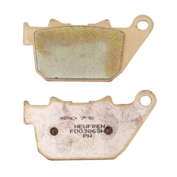 BRAKE PADS NEWFREN FOR HARLEY DAVIDSON 883 IRON 2009>2013 Rear 1200 SPORTSTER CUSTOM 2005>2013 Rear  (FD0386SH)  (CUSTOM SINTERED)