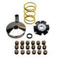 VARIATEUR SCOOT REPLAY RACING POUR PEUGEOT PEUGEOT 50 V-CLIC 4T/BAOTIAN BT 49 QT 4T/NORAUTO 50 RAZZO 4T/SCOOT 50 CHINOIS 4T GY6 139QMB (AVEC RESSORT+18 GALETS)