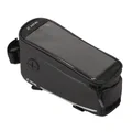 FRAME BAG FOR BICYCLE - ZEFAL Z CONSOLE T1 M 0,75L BLACK - WITH SMARTPHONE HOLDER- waterproof on velcro