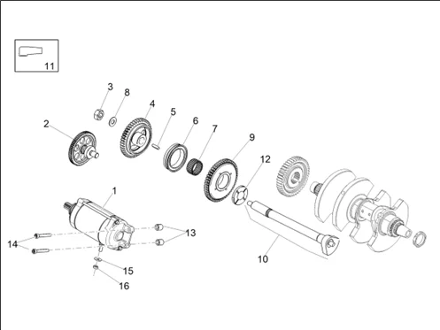 Démarreur / Démarreur électrique