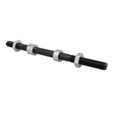 WHEEL AXLE FOR MOPED 10x100x168mm FOR MBK-FOR DRUM Ø 100mm  -SELECTION P2R-