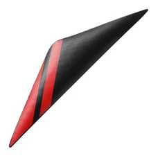 DECAL- ON HEADLIGHT FAIRING - "PIAGGIO GENUINE PART" 50 GILERA SMT/RCR 2013> RED  -2H000002-
