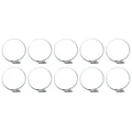 COLLIER DE SERRAGE METAL A CREMAILLERE 50 A 70mm  (SACHET DE 10 PIECES) LARGEUR 9mm  -SELECTION P2R-