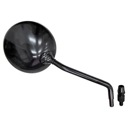 RETROVISEUR ADAPTABLE APRILIA 125 SCARABEO 1999>2006, 250-400-500 SCARABEO 2006>2008  DROIT NOIR (OE AP8104518) (HOMOLOGUE CE)  -SELECTION P2R-