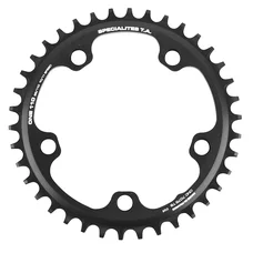 PLATEAU GRAVEL 5BRA D.110 POUR SHIMANO GRX MONO TA X110 ONE 38DTS COMPATIBLE SHIMANO/SRAM NOIR 10/11/(12V SRAM)