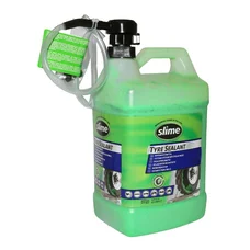 LIQUIDE ANTI-CREVAISON PREVENTIF POUR PNEU TUBELESS  (3,8L) AVEC POMPE DOSEUSE (1 GALLON)  -SLIME-