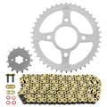 KIT CHAINE ADAPTABLE HONDA 125 CBR R 2011>2019 428 15x44 (DEMULTIPLICATION ORIGINE) -JT SPROCKETS