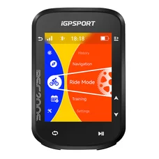 GPS / COMPTEUR iGPSPORT BSC200S COULEUR AVEC VITESSE, ALTIMETRE, TEMPERATURE COMPATIBLE STRAVA - Options : CAPTEUR CADENCE, VITESSE ET CARDIO