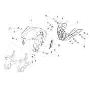 Garde-boue Av.-Embasement