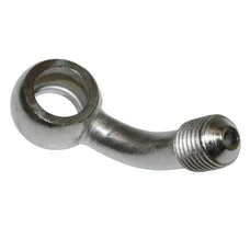 RACCORD BANJO DURITE DE FREIN DIAM INT 10mm DIAM EXT M10 x 125 COUDE 60°  -SELECTION P2R-