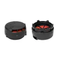 FILTRE A AIR MALOSSI E3 DROIT POUR SHB 19/19 POUR VESPA NOIR 82 mm (04 2944)