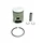 PISTON FOR SCOOT MALOSSI MHR FOR  MBK 50 BOOSTER, NITRO, OVETTO 2STROKE, STUNT/YAMAHA 50 BWS, AEROX, NEOS 2STROKE, SLIDER/APRILIA 50 SR/MALAGUTI 50 F10