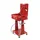 FONTAINE DE NETTOYAGE POUR ATELIER AVEC RESERVOIR DE LAVAGE, SOUFFLETTE ET BROSSE (POUR COMPRESSEUR)  -BICISUPPORT-