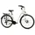 VELO MUSCULAIRE CITY BIKE 28 LEADER FOX REGION 2025 FEMME BLANC 7V CADRE ALU 19 POUCES (TAILLE ADULTE 175 à 183 cm)