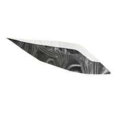 AUTOCOLLANT/STICKER/DECOR GARDE BOUE ARRIERE ORIGINE PIAGGIO 50 GILERA SMT/RCR 2013> BLANCHE  -2H000015-