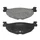 BRAKE PADS -POLINI FOR YAMAHA 530 TMAX 2012>  Rear 500 TMAX 2004>2011  Rear 400 MAJESTY 2004> Rear/ MBK 400 SKYLINER 2008> Rear (L 99.8mm - H 37.3mm - thk12mm)  (174.0078)  (ORIGINAL)