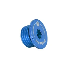 BOUCHON D'HUILE 50 A BOITE KRM PRO RIDE POUR DERBI 50 SENDA, GPR (EURO 2, 3, 4) ALU CNC BLEU