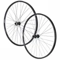 ROUES VTT 27.5 KARMA DISQUE NOIR DOUBLE PAROI AVEC OEILLET MOYEU SHIMANO TX505 DISQUE CENTERLOCK 9/10/11V. BLOCAGE RAPIDE (PAIRE) 32 RAYONS JANTE 21C