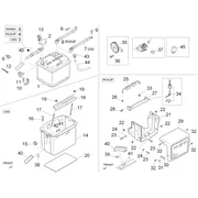 Relais - Batterie - Avertisseur sonore