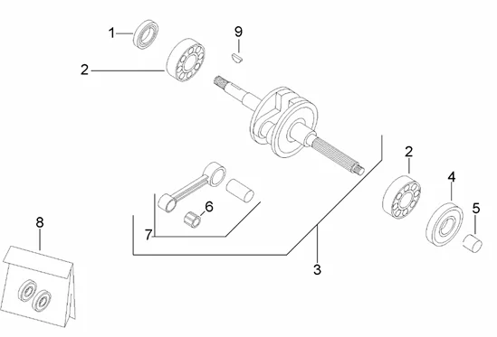 Arbre moteur