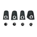 CHAINRING BOLT SET- TA COMPATIBLE ULTEGRA R8000 BLACK FOR CHAINRING X110 (SET OF 4)