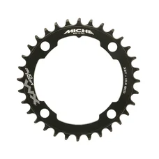 CHAINRING FOR E/BIKE- 4 Arms - SINGLE 32T.  Ø104 BLACK - for BROSE MICHE - ALU 7075