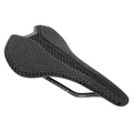 SELLE 3D CARBONE T804 NOIR 265x143 RAIL CARBONE BRILLANT POIDS 200g (POIDS MAX 130kgs)  -NEWTON-