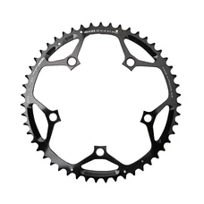 PLATEAU ROUTE 5BRA D.130 TA HEGOA 52DTS EXTERIEUR NOIR ALU 7075 TYPE SHIMANO 10/11V.