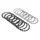 DISQUE D'EMBRAYAGE MOTO ADAPTABLE BMW 1200 R GS 2013>2018, 1250 R GS 2019>, 1250 R GS ADVENTURE 2019> (F1353AC) (OE STANDARD KIT) -NEWFREN