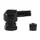 VALVE DE PNEU MOTO TUBELESS COUDEE TV25AL ALU NOIR (DIAM 11,3 mm) (VENDU A L'UNITE)  -SELECTION P2R-
