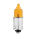 AMPOULE/LAMPE HALOGENE MINIATURE H10W1 12V 21W CULOT BAU9s TEMOIN ERGOTS DECALES 120° ORANGE (CLIGNOTANT) (VENDU A L'UNITE)  -P2R-