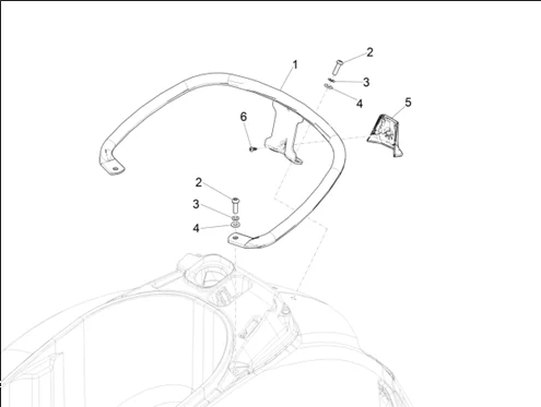 Porte-bagages arrière