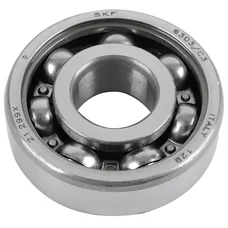 ROULEMENT D'EMBIELLAGE 6303 (17x47x14) SKF 6303/C3 CAGE ACIER ADAPTABLE MINARELLI 50 AM6/MBK 50 X-POWER, X-LIMIT/YAMAHA 50 TZR, DTR, TZR/BETA 50 RR/PEUGEOT 50 XPS/APRILIA 50 RS(VENDU A L'UNITE)